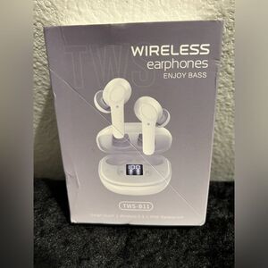 TWS-B11 Wireless Earphones - White